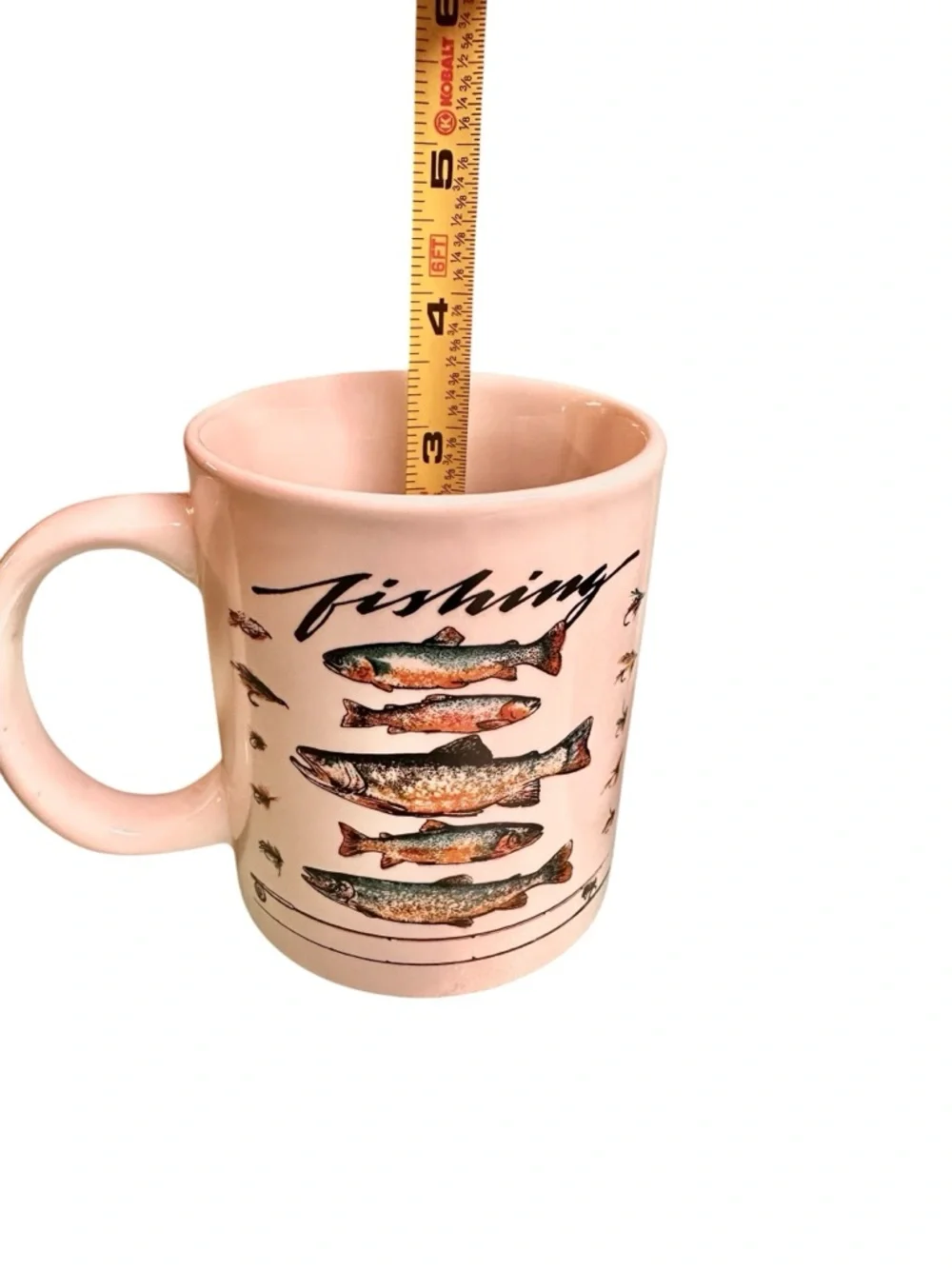 Vintage Bears & Fish Canada Tourist Man Cave CountryCoffee Mugs Cups (2)